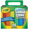 Crayola 24-Count Sidewalk Chalk Washable Toy Kit
