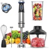 Ganiza Immersion Blender, Electric Hand Blender 800W with 15 Speed