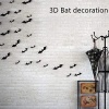 Bats Halloween Decoration 3D Bats Decorations 4 Different Sizes Wall Bat Decor - Image 5