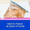 Ziploc Large Food Storage Freezer Slider Bags, Power Shield Technology - Image 4