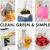 SUPERSCANDI Swedish Dish Clothes 10 Pack of Assorted Colors Reusable Compostable - Image 2