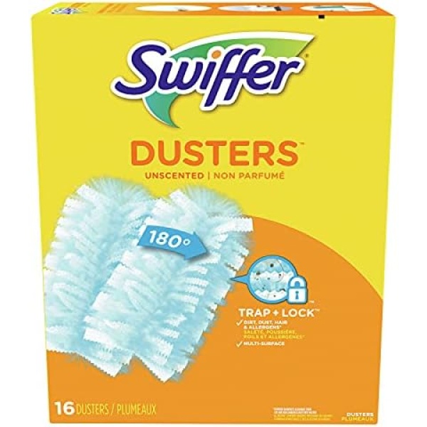 Swiffer 180 Dusters Refills For Multi Surface Cleaning, Disposable, Unscented - Image 2