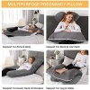 Chilling Home 59 Inch Pregnancy Pillow for Sleeping, Maternity Pillow for - Image 6