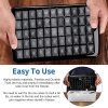 ARTLEO Ice Cube Tray with Lid and Bin for Freezer, Easy Release 55 Nugget Ice - Image 2