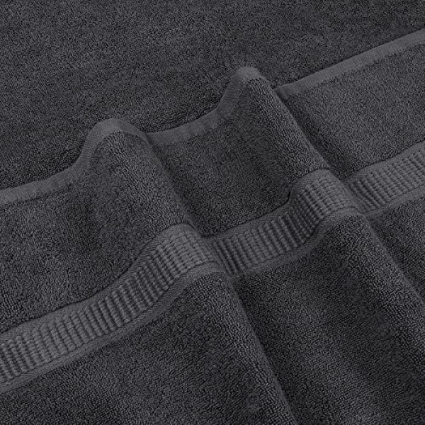 Utopia Towels - Luxurious Jumbo Bath Sheet (35 x 70 Inches) - 600 GSM - Image 4