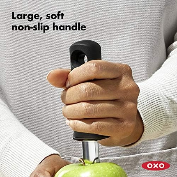 OXO Good Grips Apple Corer,1 EA, Black - Image 3