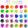 Rubber Bands Kit, 15000 Colorful Loom Bands with Charms, Beads, & DIY - Image 4