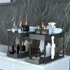 DEKAVA Under Sink Organizer 2 Pack，Bathroom Cabinet Organizer，2 Tier Sliding - Image 2