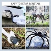 Halloween Decorations Outdoor, 236" Spider Web+ 59'' Giant Spider Halloween - Image 7