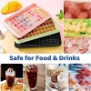 ARTLEO Ice Cube Tray with Lid and Bin for Freezer, Easy Release 55 Nugget Ice - Image 6